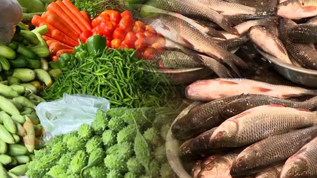 টানা বৃষ্টি-বন্যায় অস্থির কাঁচাবাজার, বাড়ল সবজি-মাছের দাম