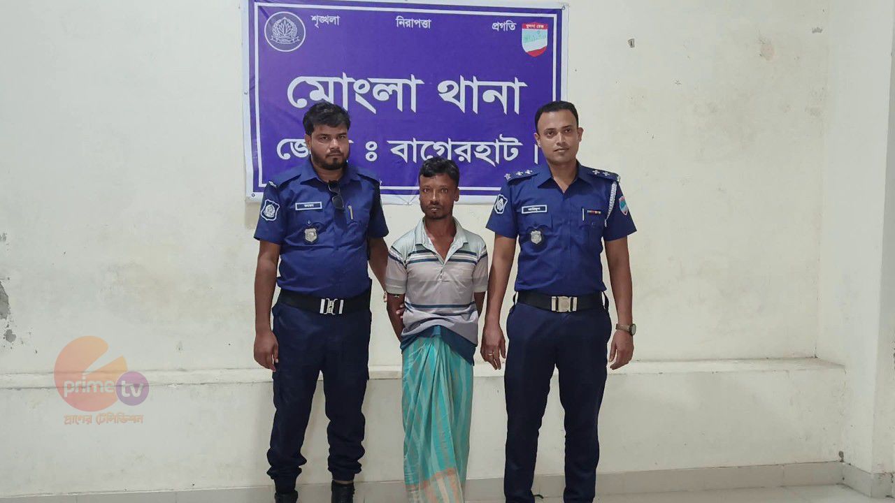 মোংলায় মাছ দেওয়ার প্রলোভনে কিশোরীকে ধর্ষণের অভিযোগ, আসামি গ্রেফতার।