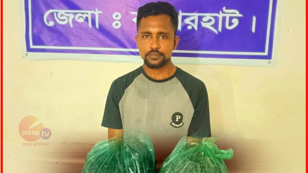 মোংলা থানা পুলিশের অভিযানে বসত ঘর থেকে ১ কেজি গাঁজা সহ গ্রেফতার ১
