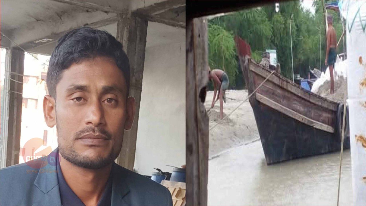 রাঙ্গাবালীতে অবৈধ ভাবে বালু উত্তোলনের অভিযোগ ইউপি সদস্যের বিরুদ্ধে