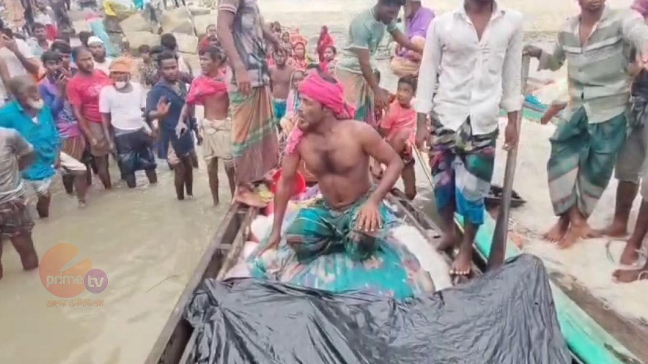 কুয়াকাটায় বজ্রাঘাতে নদীতে নিখোঁজ জেলের মরদেহ উদ্ধার।
