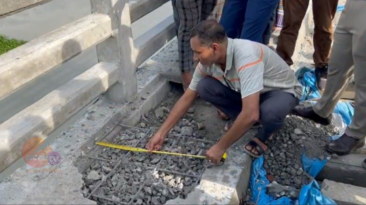 টাঙ্গাইলে ১০ কোটি টাকার সেতুতে রডের বদলে বাঁশ দেয়ার ঘটনায় সাব ঠিকাদার গ্রেপ্তার