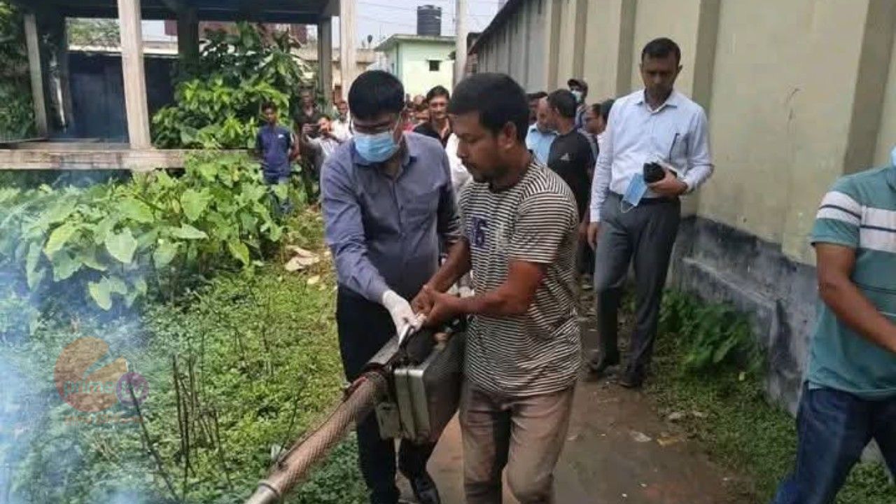 ডেঙ্গু নিয়ন্ত্রণে গাইবান্ধায় জনসচেতনতামূলক র‍্যালি, পরিচ্ছন্নতা অভিযান