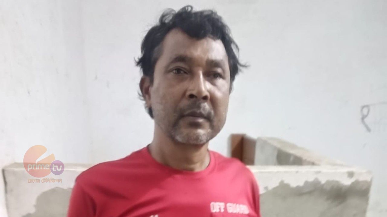 ফেসবুকে মহানবী (সা.)-কে নিয়ে কটূক্তির অভিযোগে আটক আবুল হাসেম। 