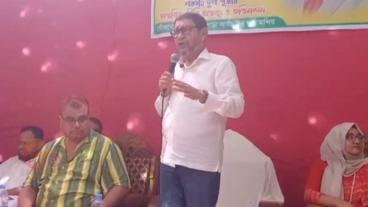 বেলাবোতে   দুর্গাপূজা পরিদর্শন করলেন স্বাস্থ্য ও পরিবার কল্যাণ মন্ত্রী সর্দার সাখাওয়াত হোসেন বকুল 