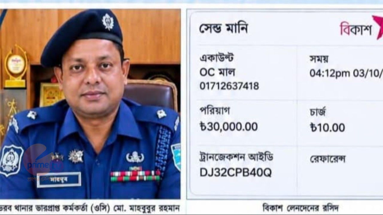 ভৈরব থানার ওসির বিরুদ্ধে এআই দিয়ে অপপ্রচার সামাজিক যোগাযোগ মাধ্যমে  ভাইরাল ! 